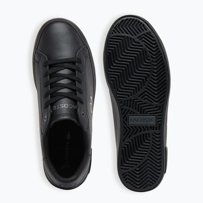 Gyermekcipő Lacoste Powercourt black/black 6
