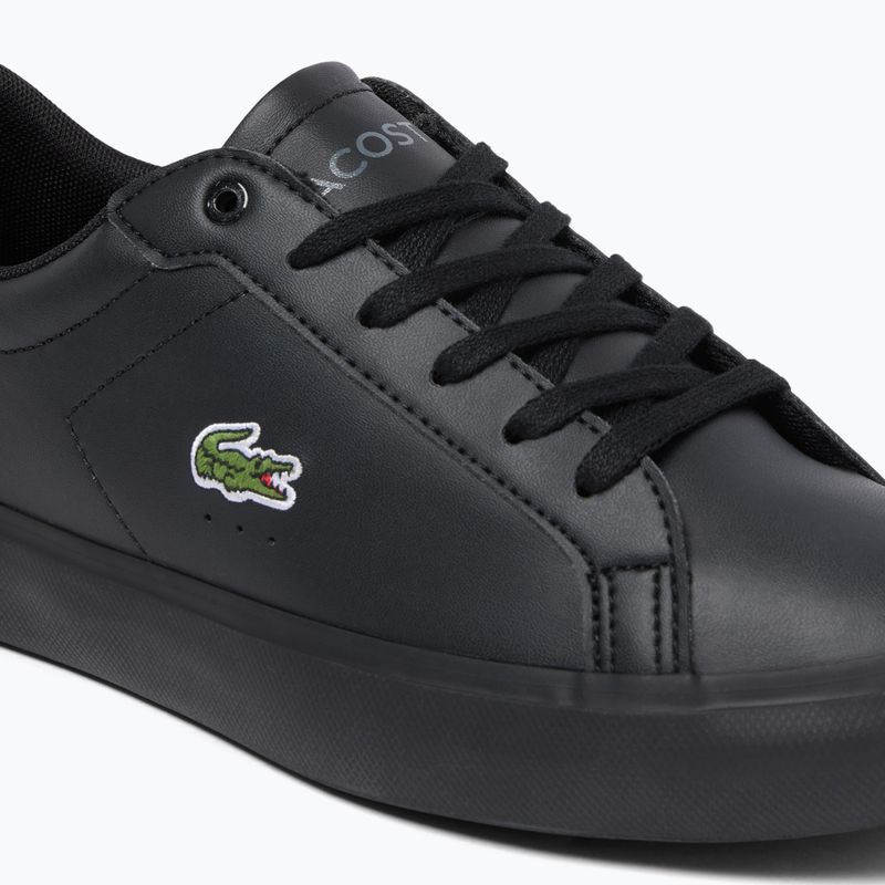 Gyermekcipő Lacoste Powercourt black/black 7