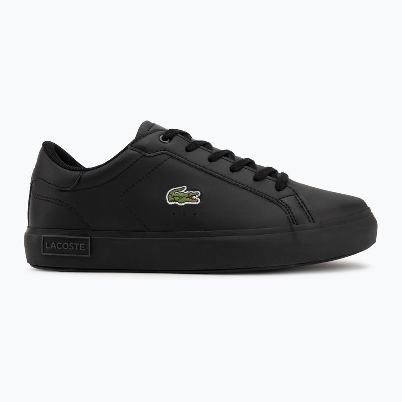 Gyermekcipő Lacoste Powercourt black/black 2