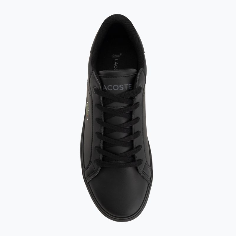 Gyermekcipő Lacoste Powercourt black/black 5