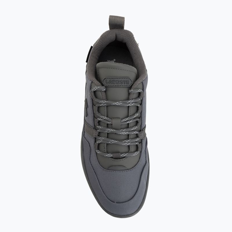 Férfi cipők Lacoste T-Clip Winter dark grey/dark grey 5