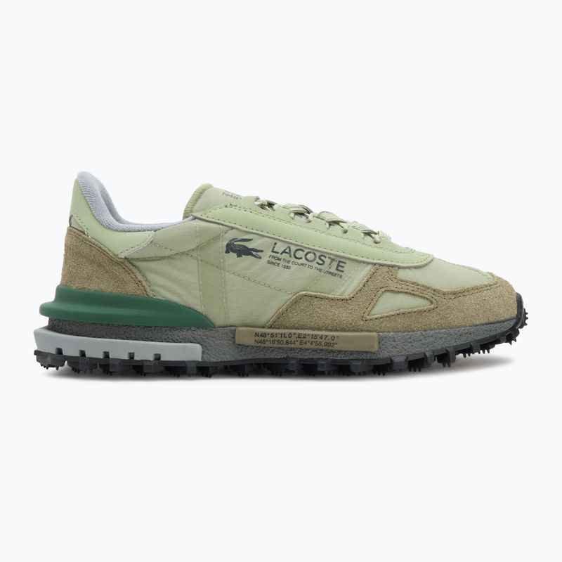 Férfi cipők Lacoste Elite Active light khaki/gray 2