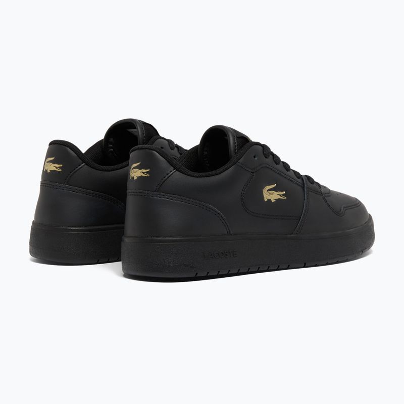 Női cipők Lacoste Court Ace Leather black/gold 3