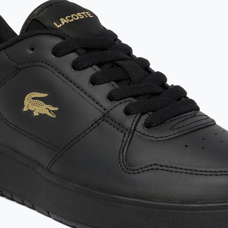 Női cipők Lacoste Court Ace Leather black/gold 6