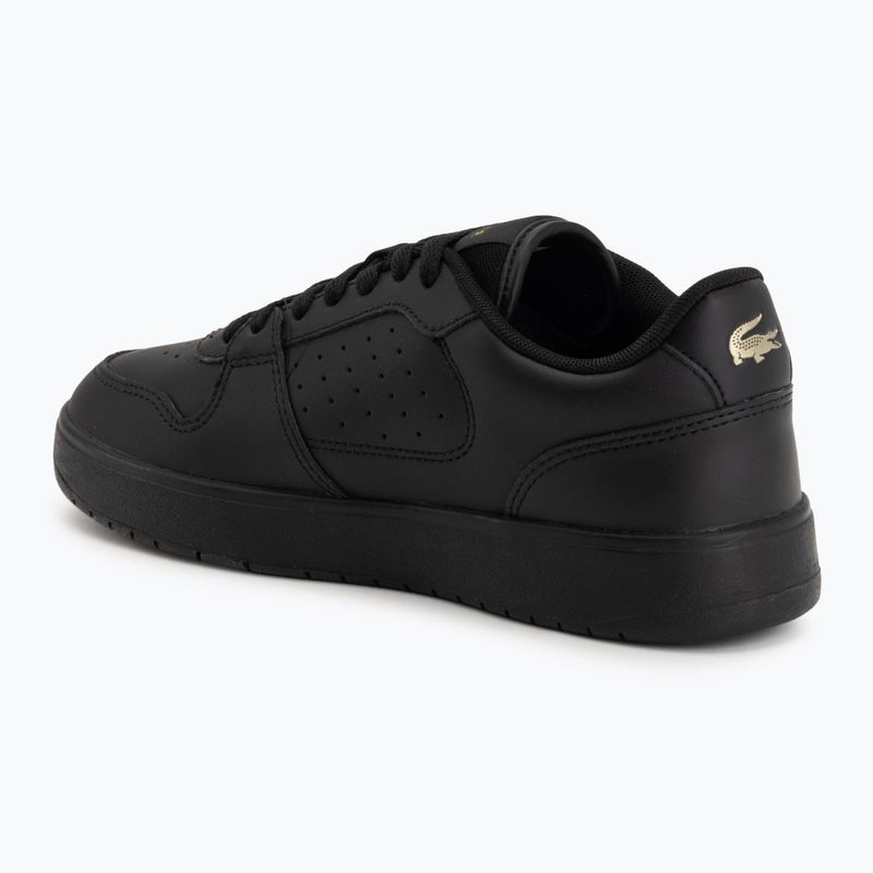 Női cipők Lacoste Court Ace Leather black/gold 3