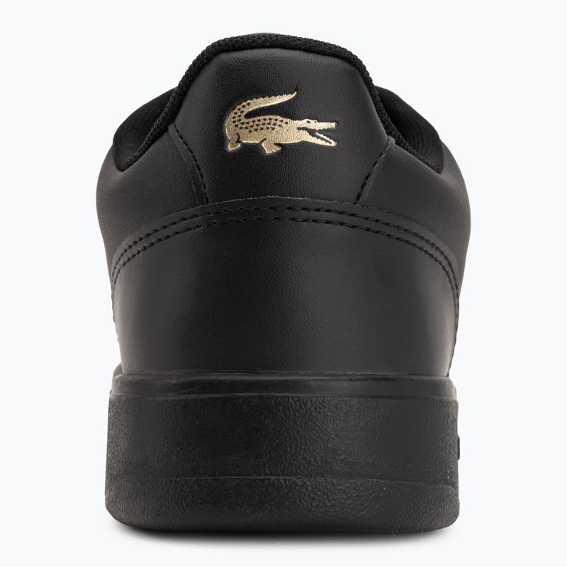 Női cipők Lacoste Court Ace Leather black/gold 6