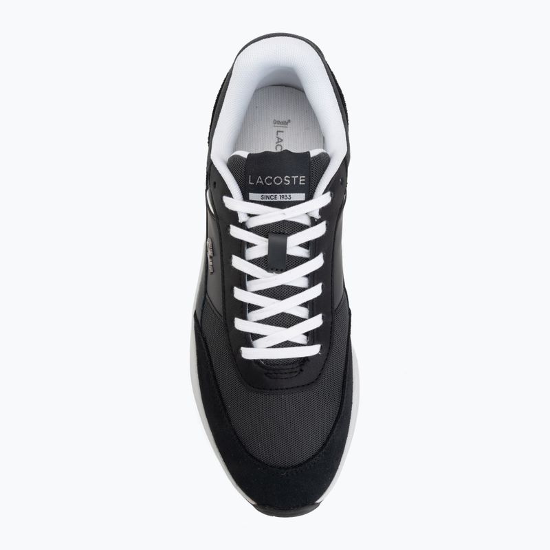 Férfi cipők Lacoste Run Set Cgr Bar dark grey/black 5
