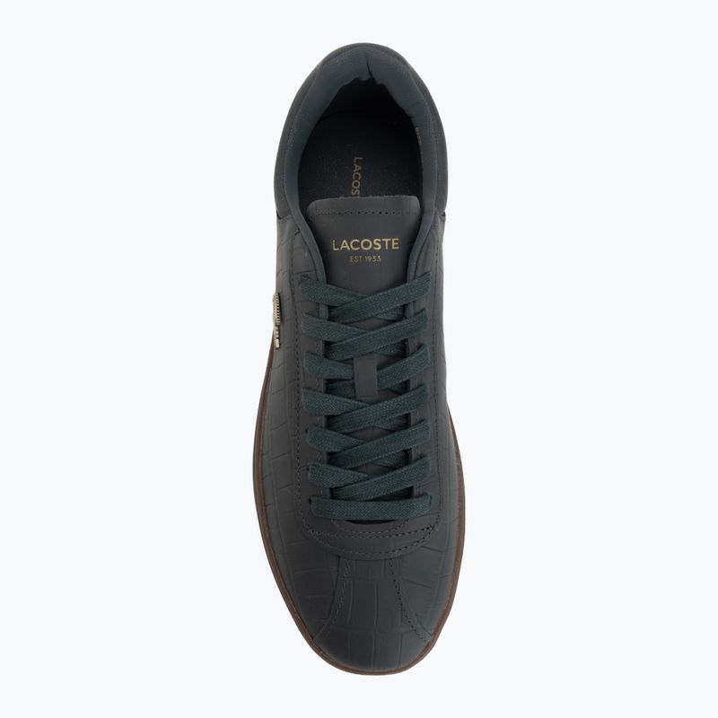Férfi cipők Lacoste Baseshot dark green/gum 5