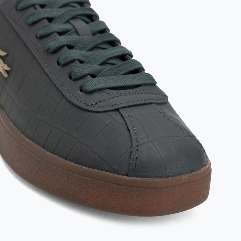 Férfi cipők Lacoste Baseshot dark green/gum 7
