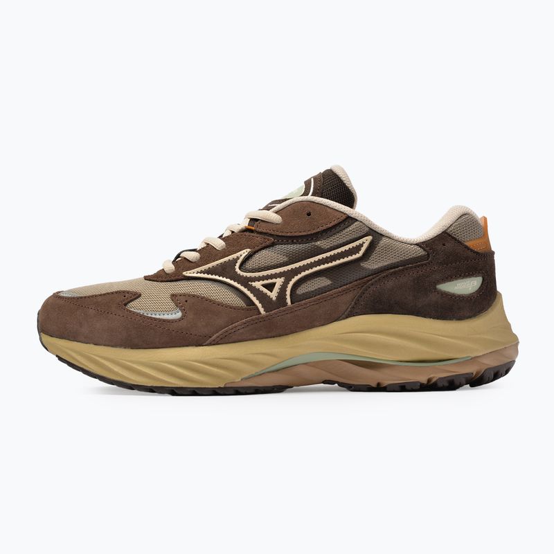 Mizuno Wave Rider Βeta vintage khaki/nyári homok/cseresznye kávé cipő