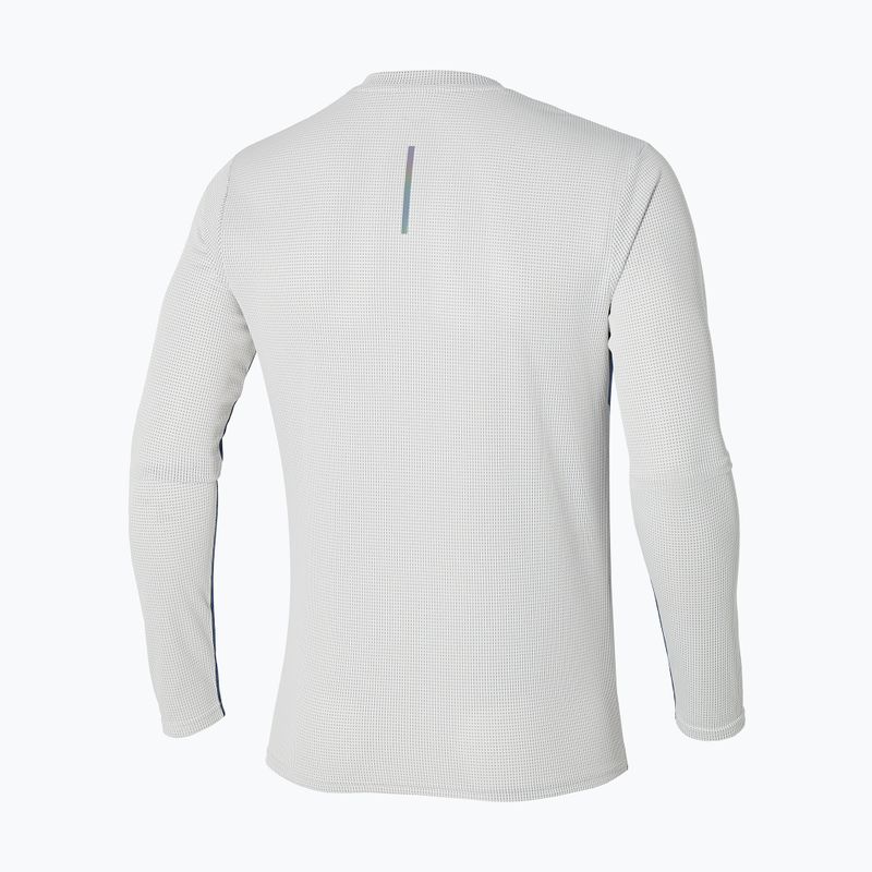 Férfi futás hosszú ujjú Mizuno Dryaeroflow Half Zip nimbus cloud 2