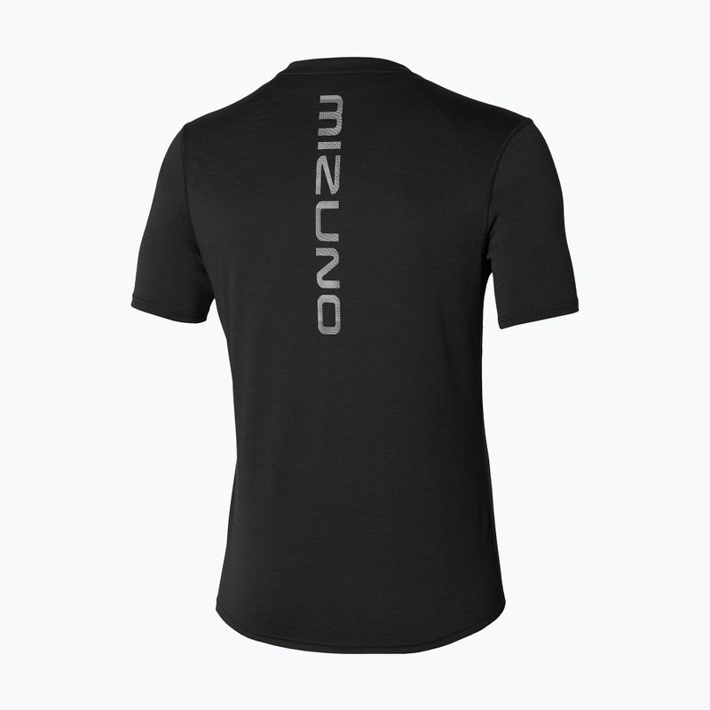 Férfi futópóló Mizuno Core Tee black 2