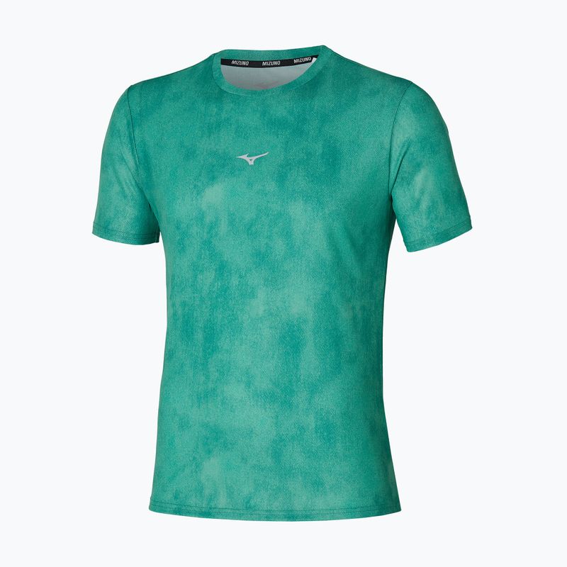 Férfi Mizuno Impulse Core Graphic Tee örökzöld futó póló