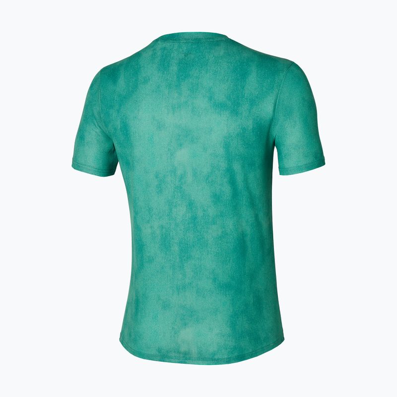 Férfi Mizuno Impulse Core Graphic Tee örökzöld futó póló 2