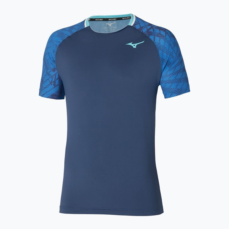 Férfi teniszpóló Mizuno Mugen Shadow Tee estate blue