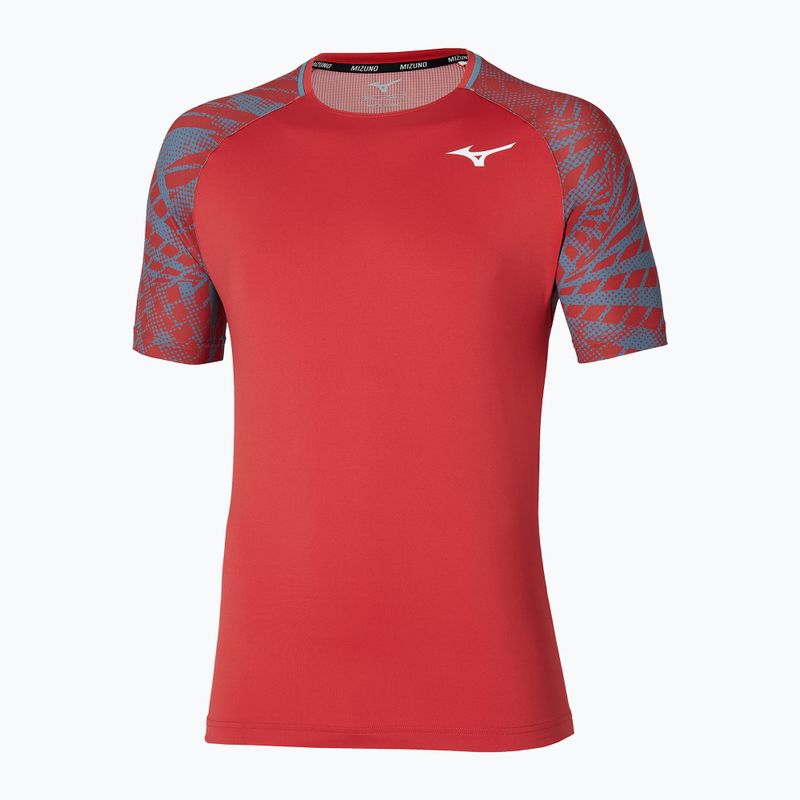 Férfi Mizuno Mugen Shadow Tee salsa teniszpóló Mizuno Mugen Shadow Tee salsa teniszpóló