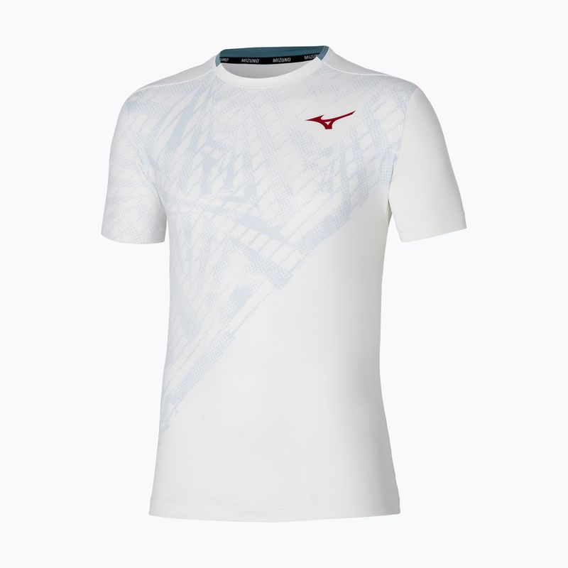 Férfi tenisz póló Mizuno Mugen Shadow Graphic Tee fehér