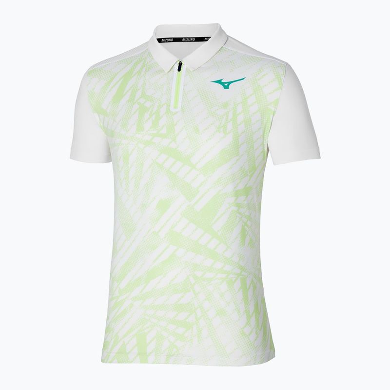 Férfi tenisz póló póló Mizuno Mugen Shadow Polo fehér