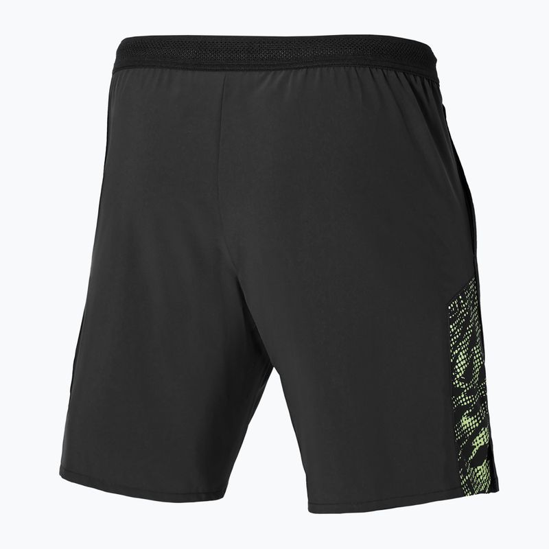 Férfi tenisz rövidnadrág Mizuno Mugen 8 In Amplify fekete 2