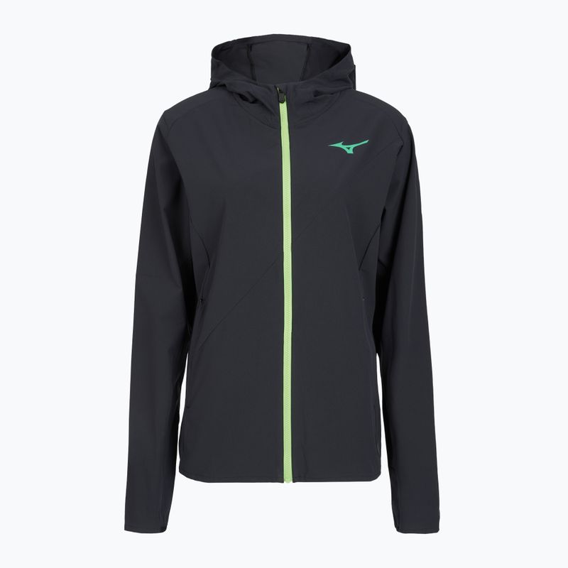 Női teniszkabát Mizuno Mugen Hooded Jacket black