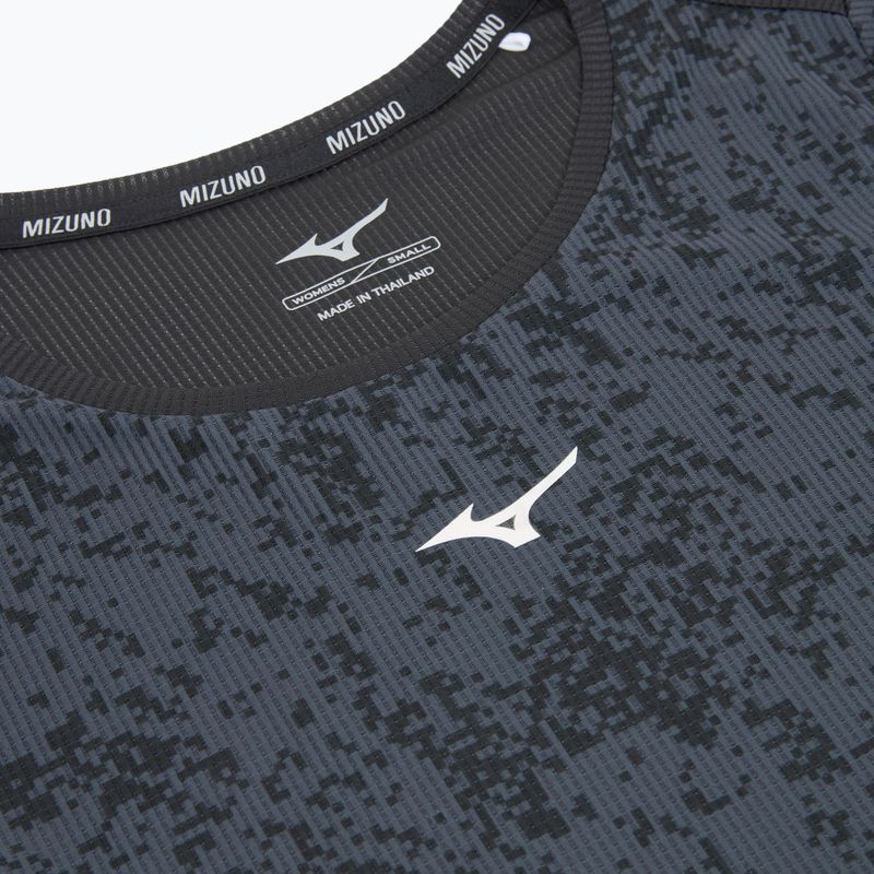 Női futópóló Mizuno Premium Aero Tee fekete 3
