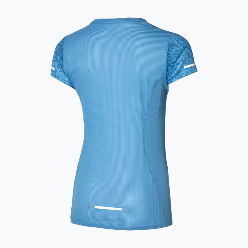 Női futópóló Mizuno Premium Aero Tee párizsi kék 2