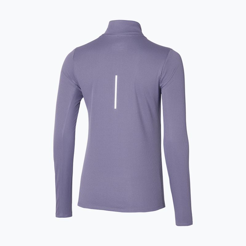 Női futó hosszú ujjú Mizuno Dryaeroflow LS Half Zip cadet 2