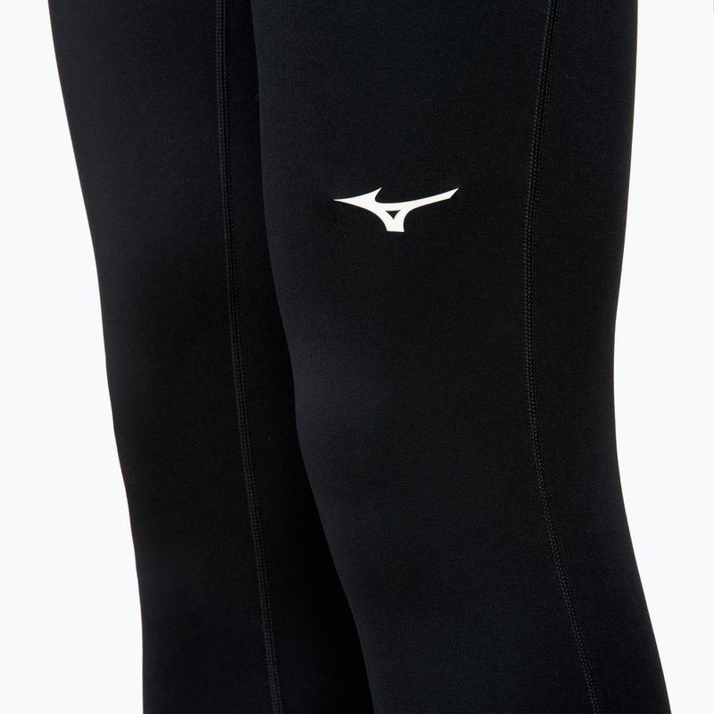 Női futó leggings Mizuno Warmalite fekete 4