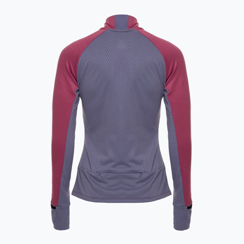 Női futó pulóver Mizuno Warmalite Half Zip lila kvarc 2