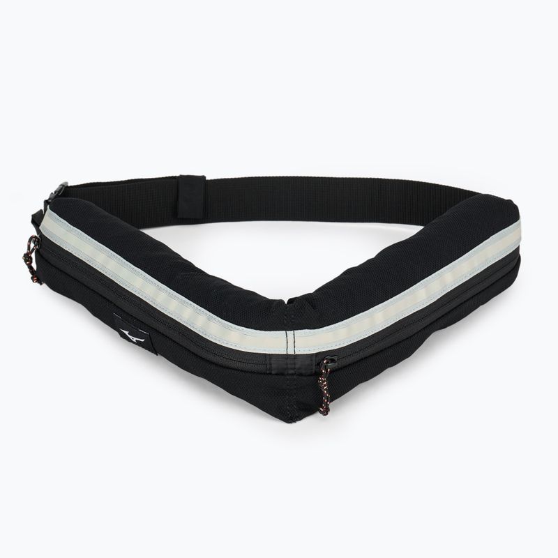 Mizuno 2Way Belt Porch fekete / világosszürke futóöv