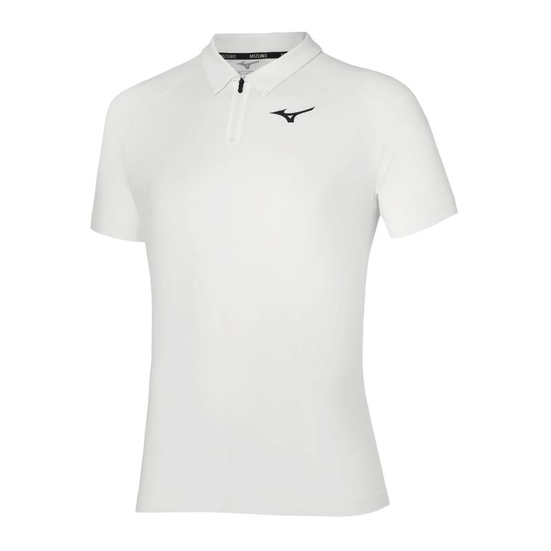 Férfi póló Mizuno Frontier Shadow Polo white