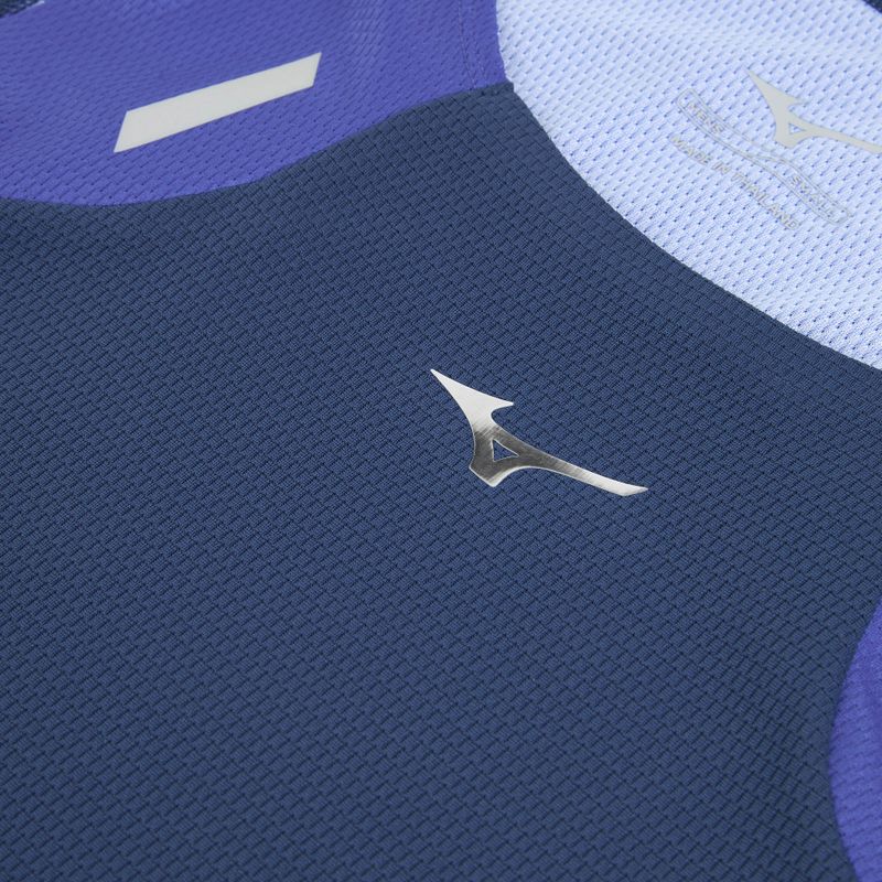 Férfi Mizuno Tech Light Tank futópóló estate blue 3