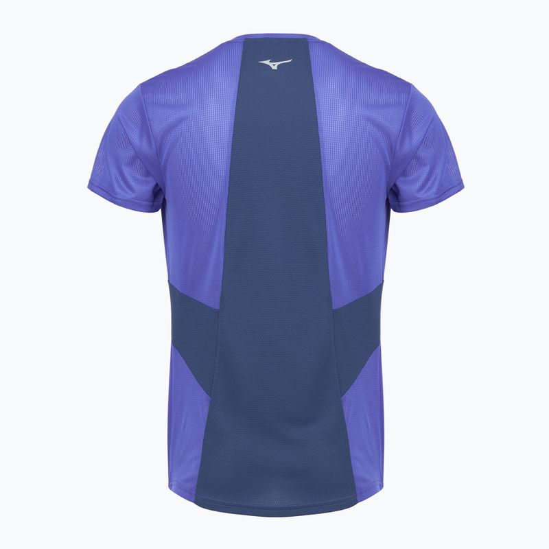 Férfi Mizuno DryAeroFlow futópóló reflexkék 2