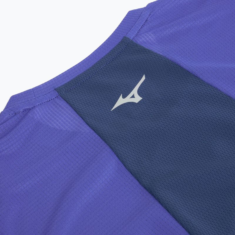 Férfi Mizuno DryAeroFlow futópóló reflexkék 4