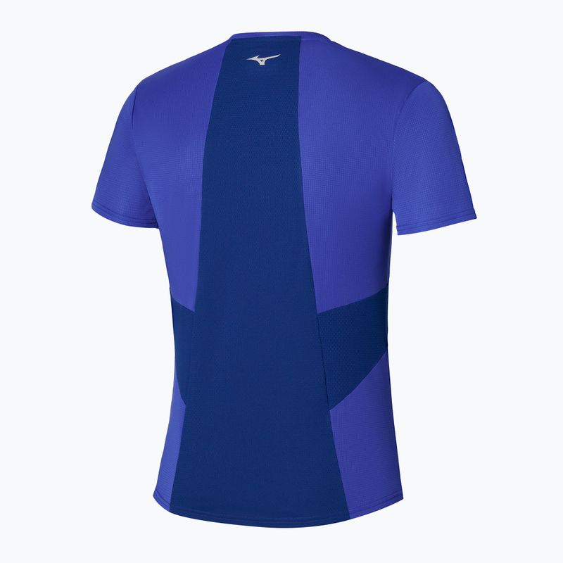Férfi Mizuno DryAeroFlow futópóló reflexkék 2