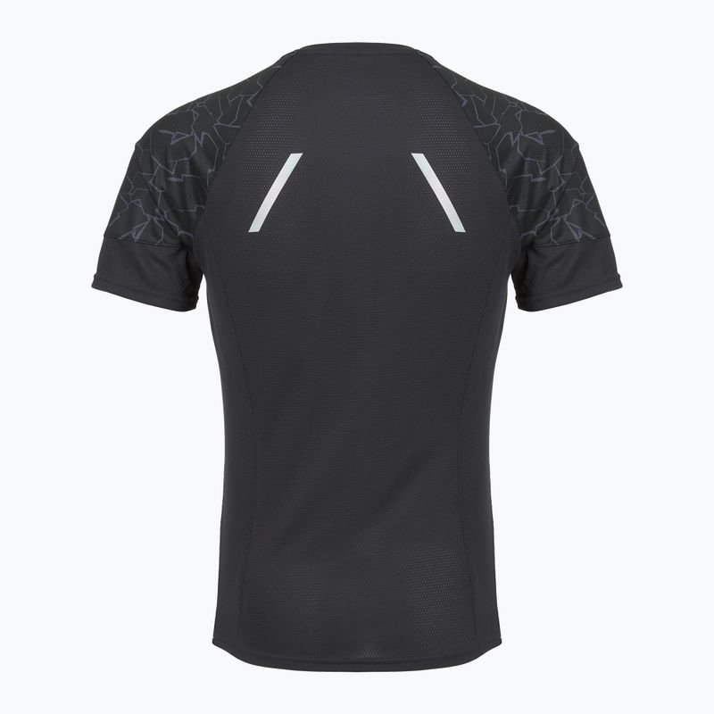 Férfi Mizuno Graphic Trail Tee fekete futó póló 2