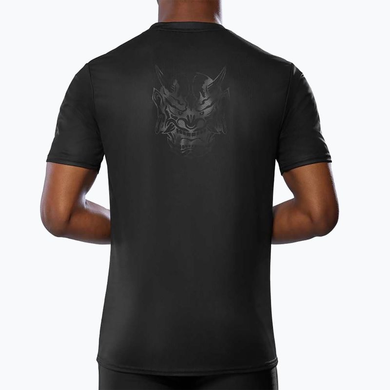 Férfi futópóló Mizuno Core Graphic Tee fekete oni 3