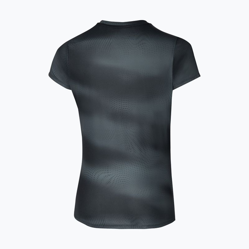 Női futó póló Mizuno Core Graphic Tee fekete 2