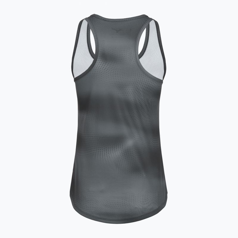 Női futó póló Mizuno Core Graphic Tank fekete 2
