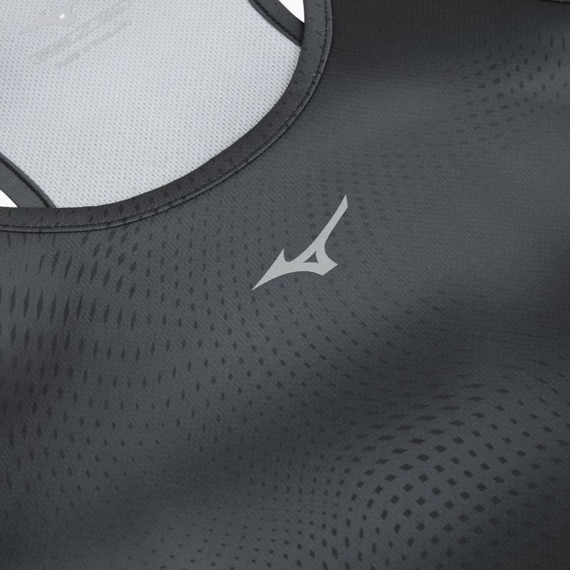 Női futó póló Mizuno Core Graphic Tank fekete 3