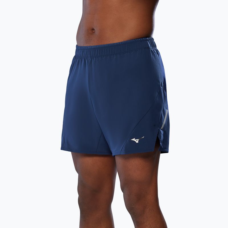 Férfi Mizuno Alpha 5.5" estate kék futónadrág