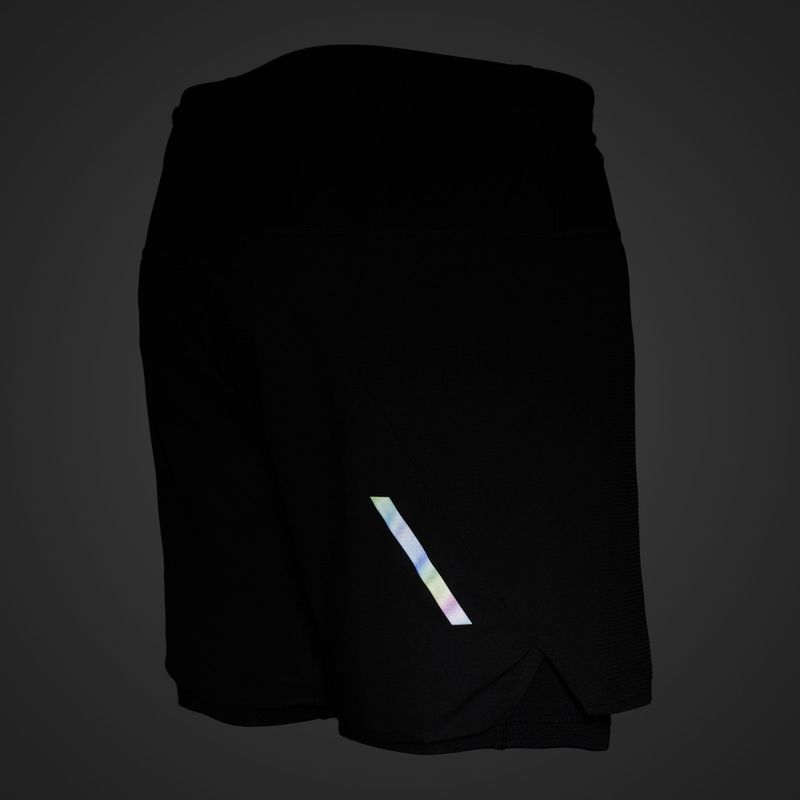 Férfi Mizuno Trail ER 2IN1 futónadrág fekete 7