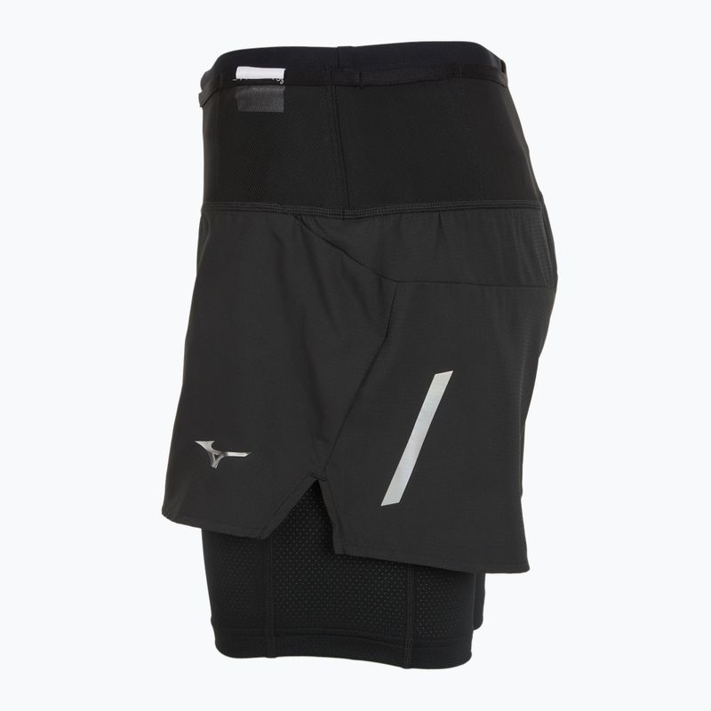 Női futóshort Mizuno Trail ER 2IN1 black 3