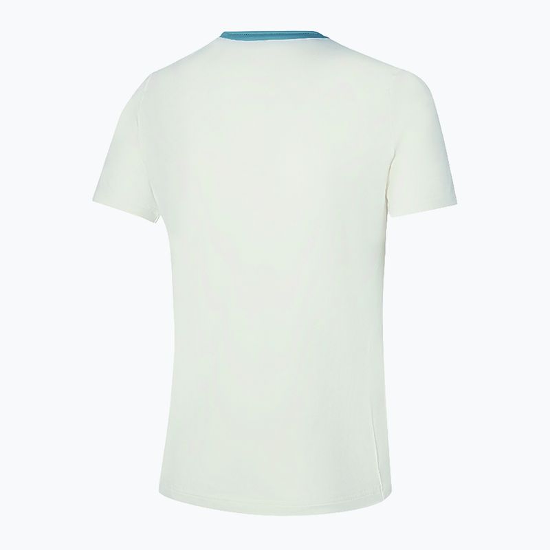 Férfi tenisz póló Mizuno Shadow Tee S25 fehér 2