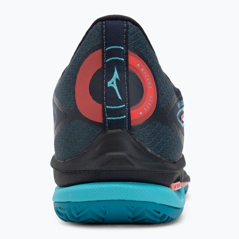 Padel cipő Mizuno Wave Exceed Tour 6 Padel salute/hibiscus/enamel blue 6