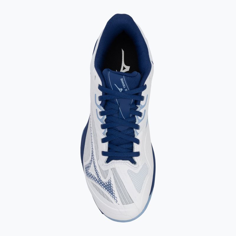 Női teniszcipő Mizuno Wave Exceed Light 2 CC white/ bellwether blue/ bel air blue 5