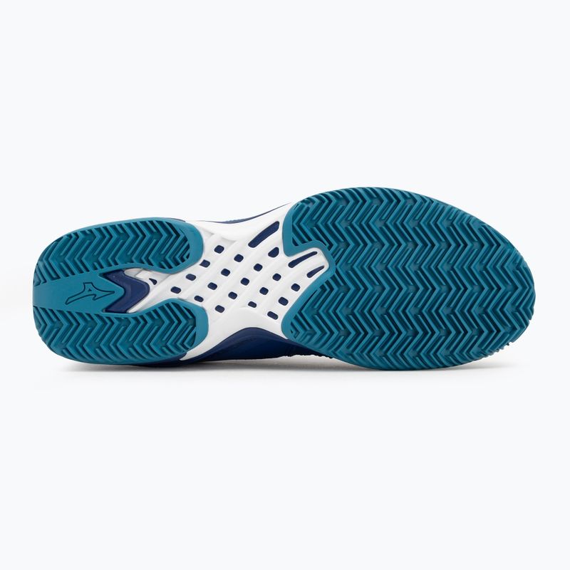 Férfi teniszcipő Mizuno Wave Exceed Tour 6 CC bellwether blue/ white/ fjord blue 4
