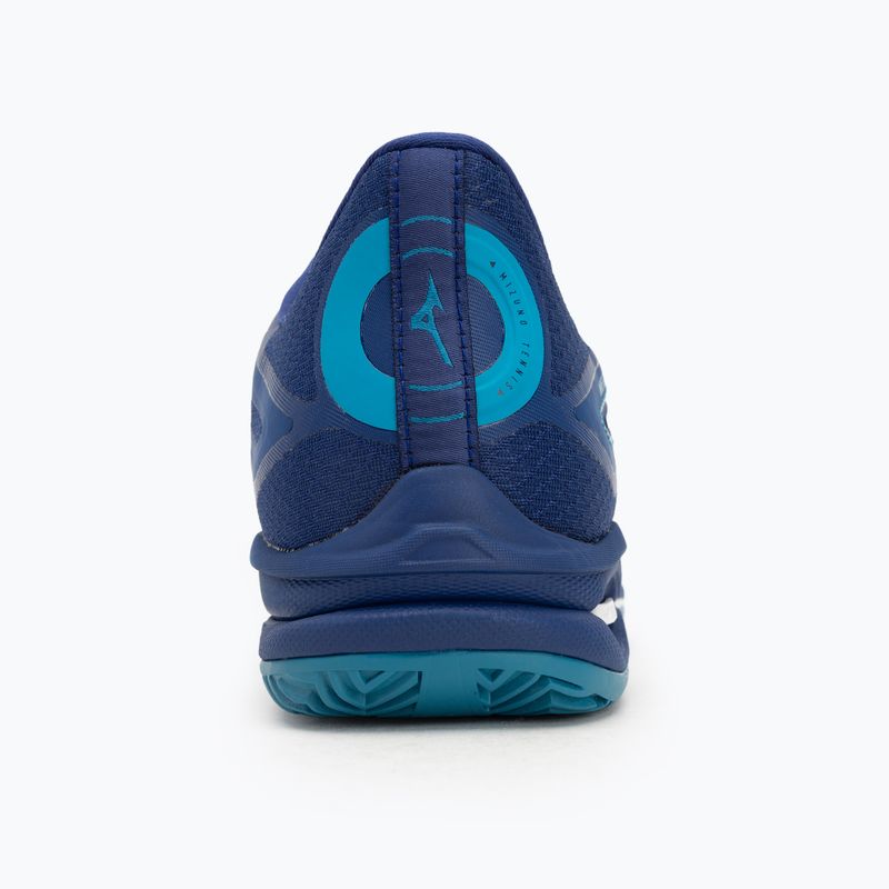 Férfi teniszcipő Mizuno Wave Exceed Tour 6 CC bellwether blue/ white/ fjord blue 6