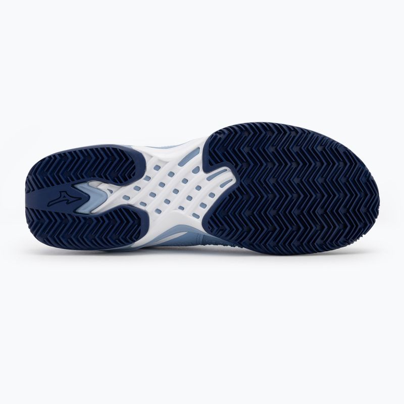 Női teniszcipő Mizuno Wave Exceed Tour 6 CC bel air blue/ bellwether blue/ white 4