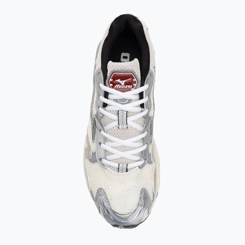 Férfi Mizuno Wave Rider 10 cipő mizuno hófehér/fekete homok/ritmikus piros 5